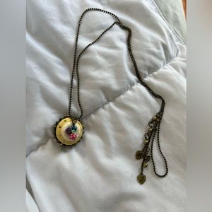 Betsey Johnson Long Tart Necklace